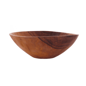 Hand Carved Wood Bowl - 17 inch