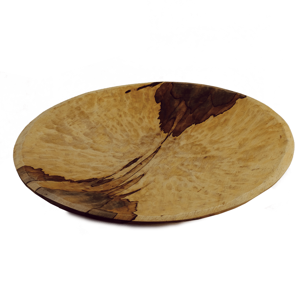 XXL 24 inch Shallow Wood Bowl