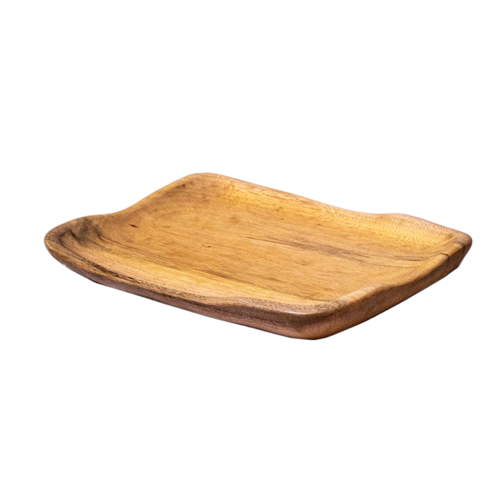 Large Ola Rectangular Wood Platter - 15 inch