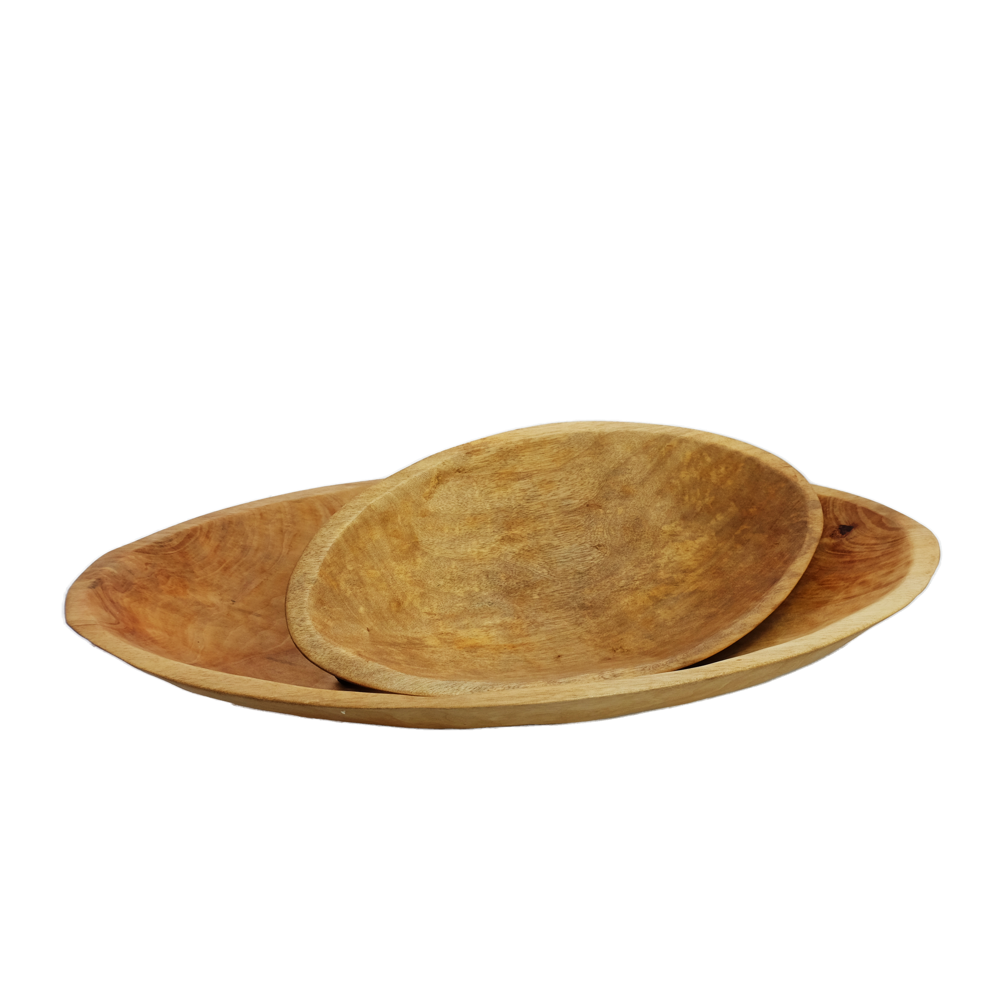 XXL 28 inch Oval Wood Bowl