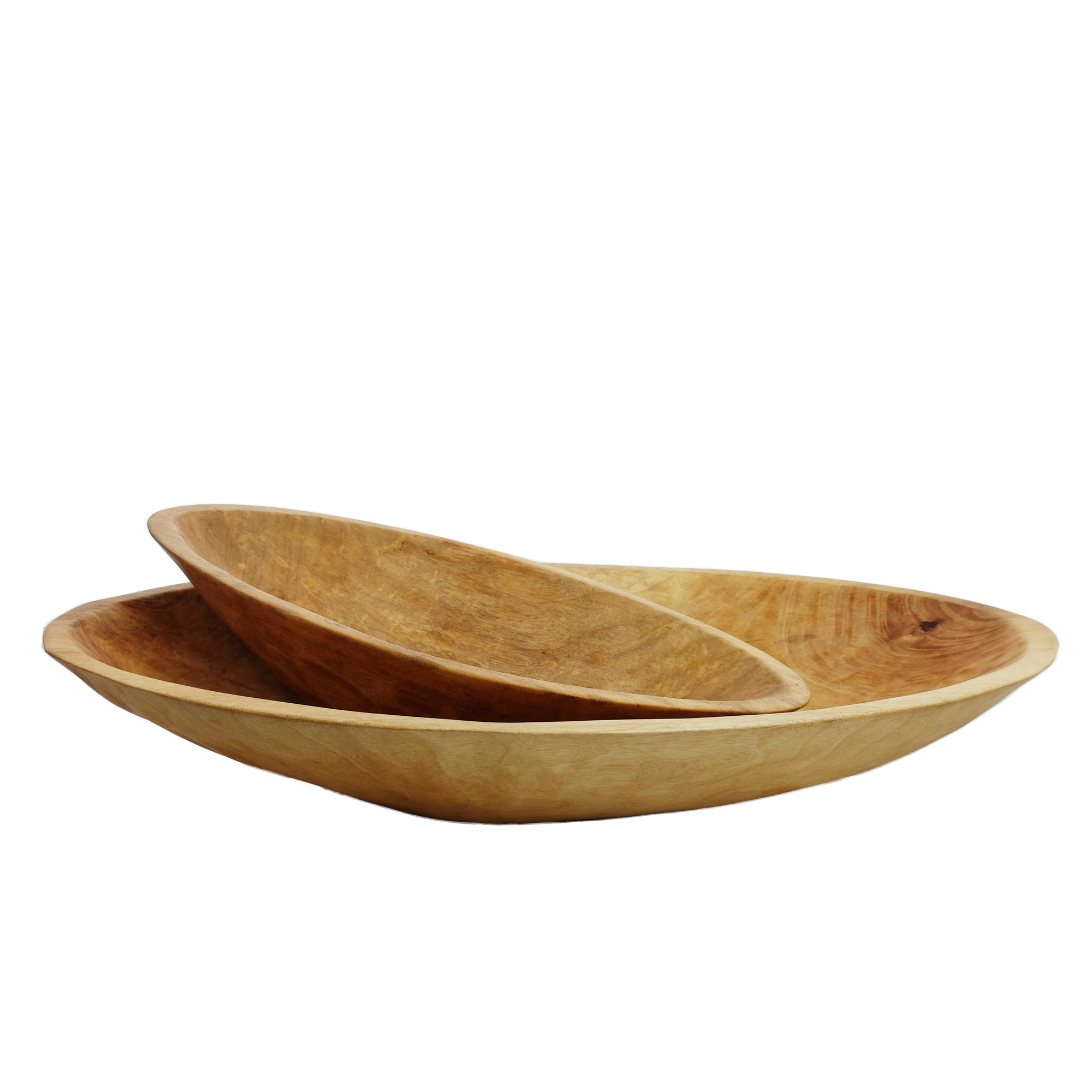 XXL 28 inch Oval Wood Bowl
