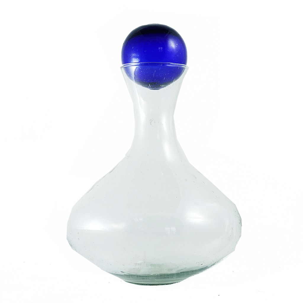 Large Clasico Decanter with Glass Topper