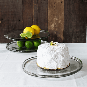 Glass Cake Plate Stand