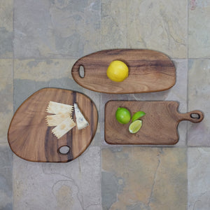 Oval Wood Bar Board