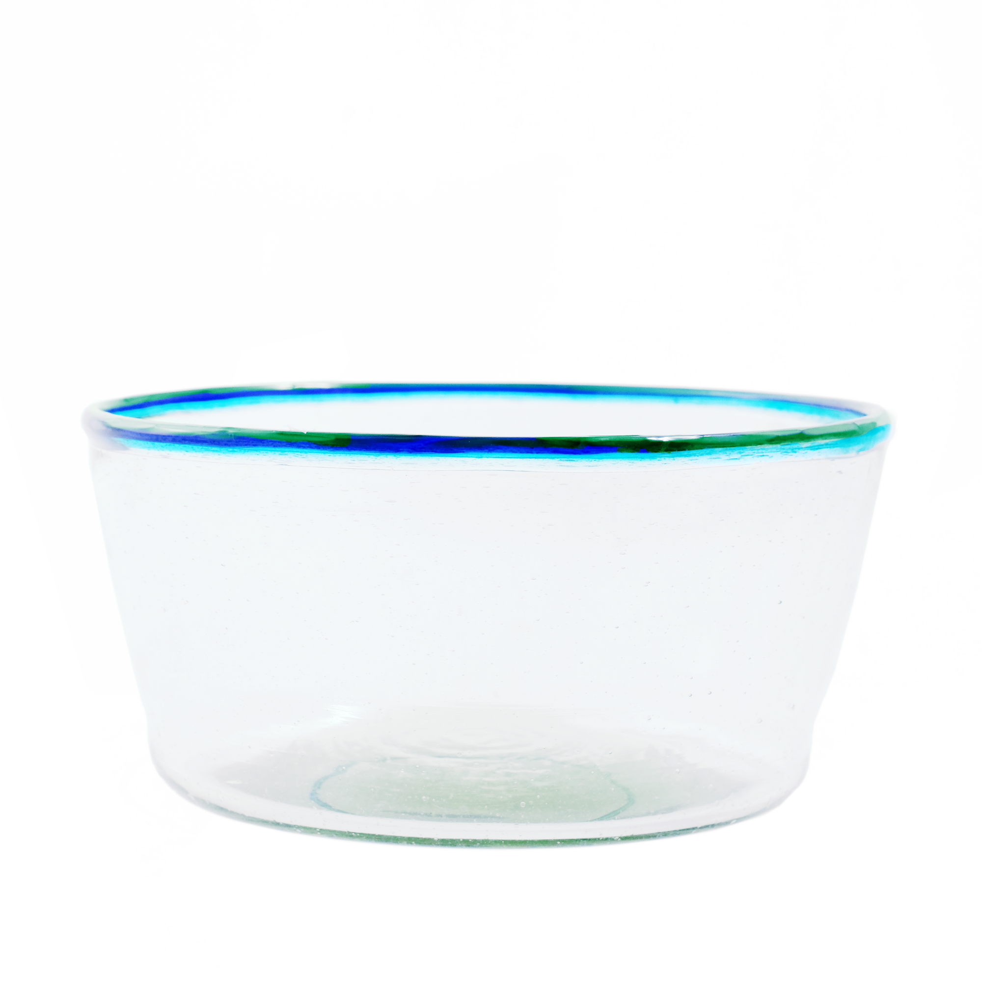 Blue Multi Rim Salad Bowl