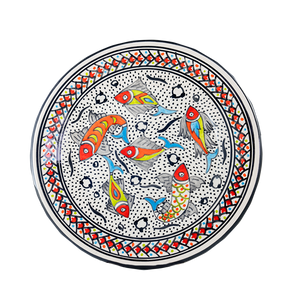 Rainbow Fish Dinner Plate