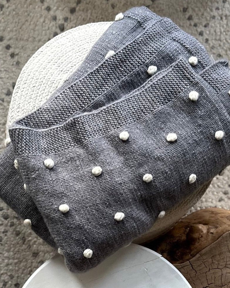 Mamta Popcorn Knit Wool Blanket