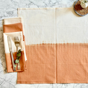 Shibori Cotton Napkins - TerraKlay